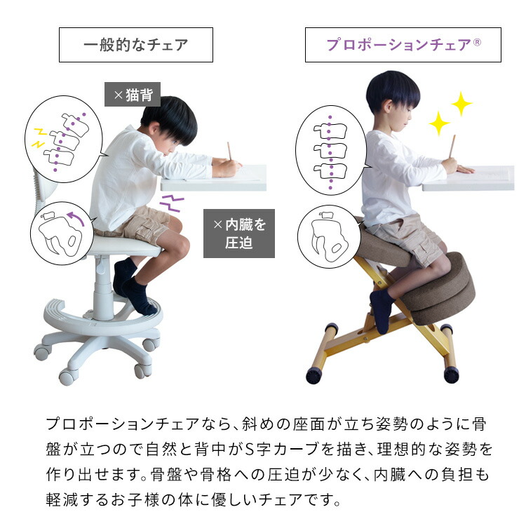 楽天市場】＼楽天1位／ プロポーションチェア バランスチェア 姿勢が