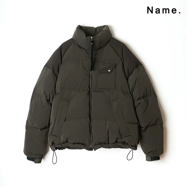 楽天市場】Name. ネーム BICOLOR DOWN JACKET バイカラー ダウン
