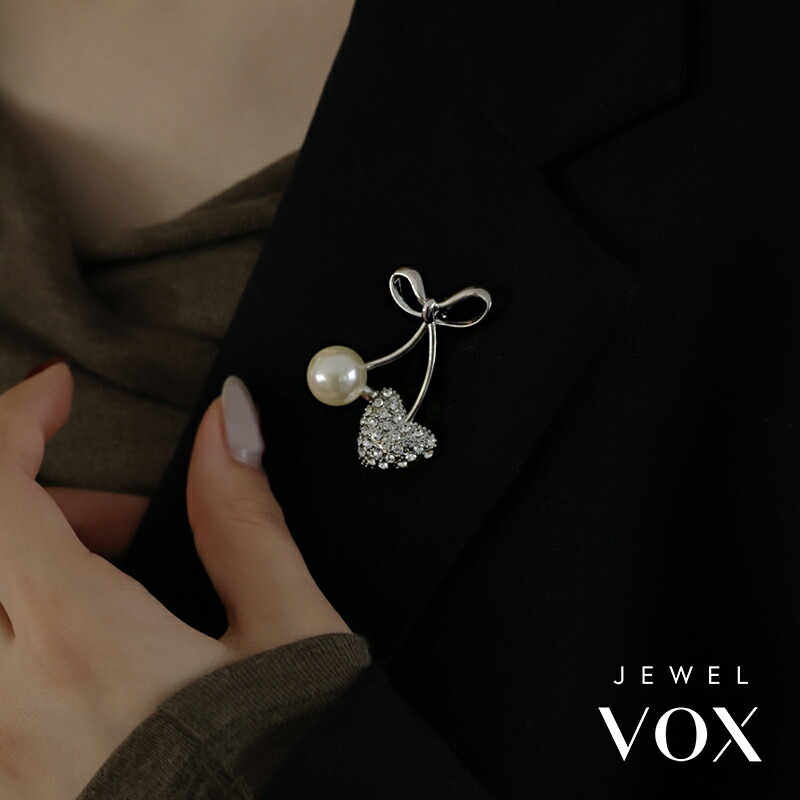 楽天市場】さくらんぼ（ブローチ｜レディースジュエリー・アクセサリー