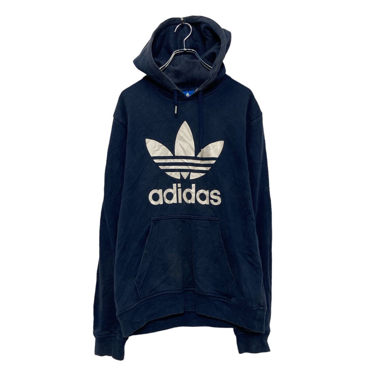 楽天市場】【中古】【古着】 adidas プリント スウェット パーカー