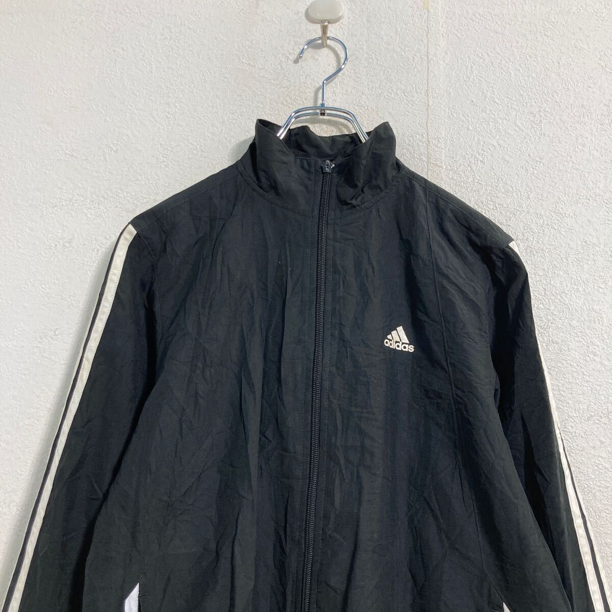 楽天市場】【中古】【古着】 adidas ナイロンジャケット XL ブラック