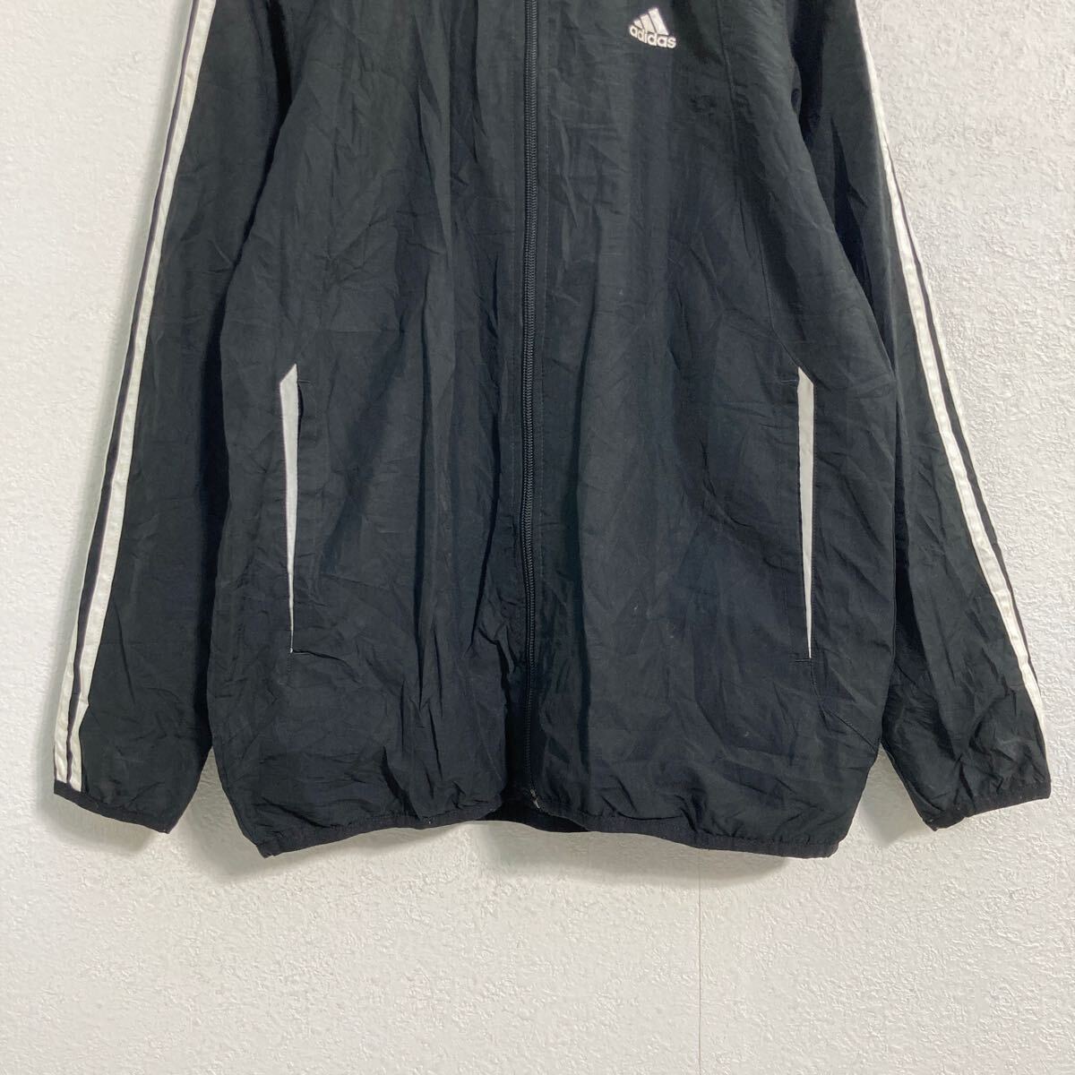 楽天市場】【中古】【古着】 adidas ナイロンジャケット XL ブラック