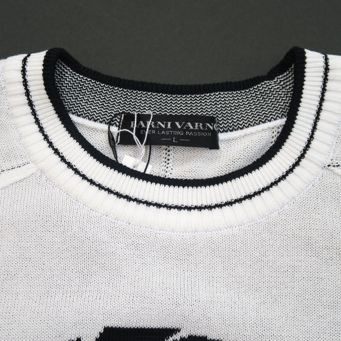 楽天市場】バーニヴァーノ ライオン長袖セーター 丸首 Lサイズ BSS