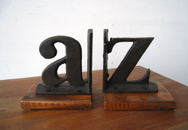 楽天市場】本立てブックエンドアイアンブックスタンドおしゃれ