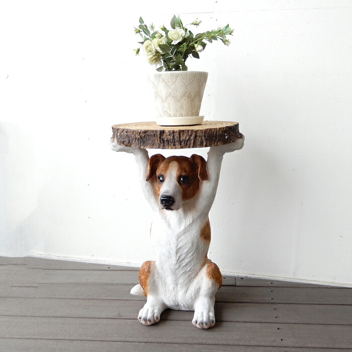 楽天市場】サイドテーブル アニマル ユーモア 犬 ワンコ ジャック