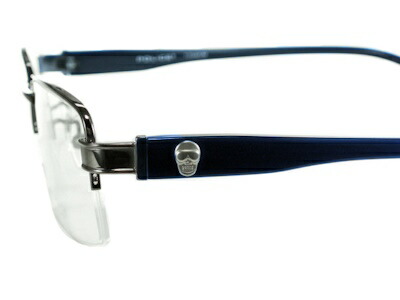 ポリス メガネ POLICE V8818J-568 ガンメタル ブルー