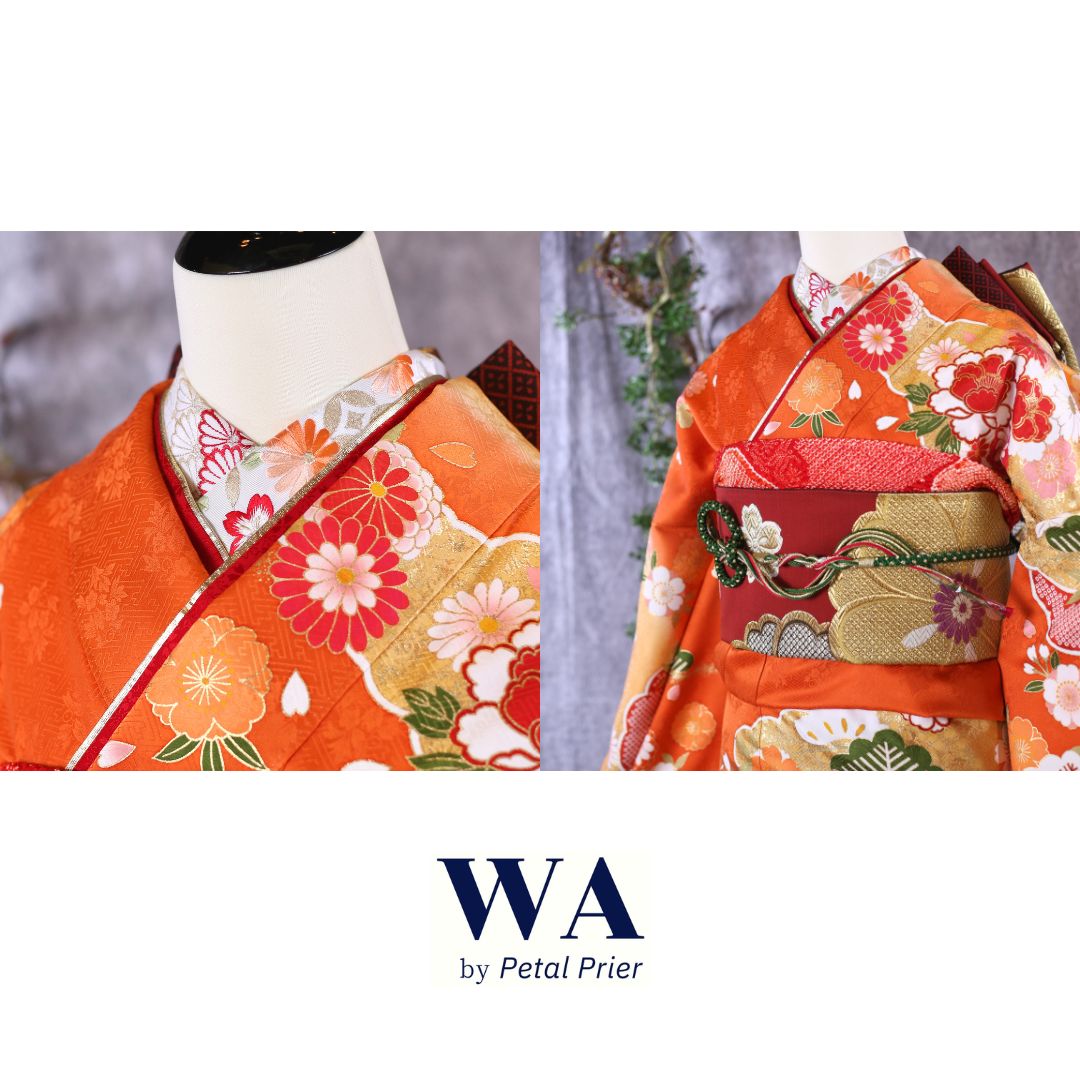 楽天市場】【中古】振袖 7点フルセット Lサイズ 振袖セット 振袖フル