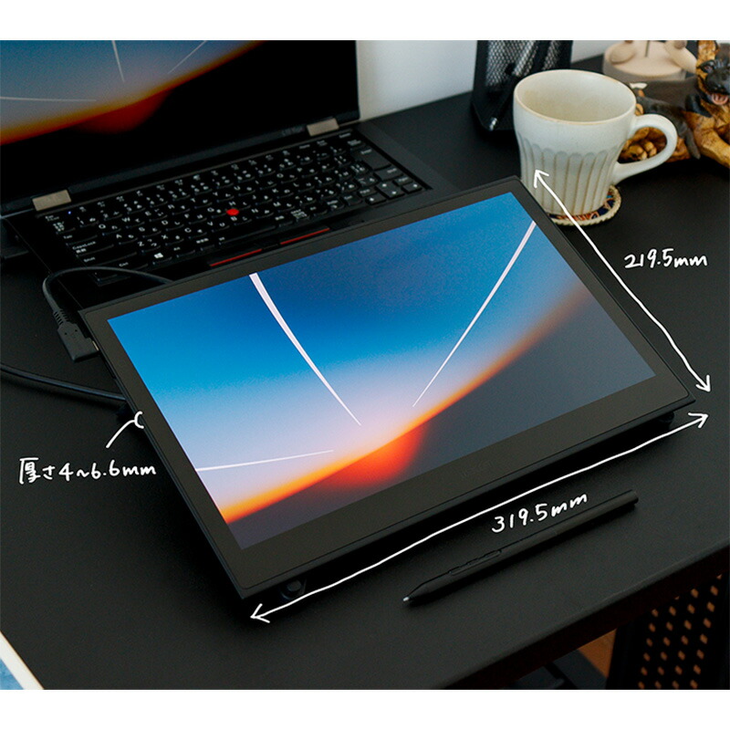 楽天市場】Wacom Movink 13 (DTH135K0C) ワコム 有機EL ペンタブレット