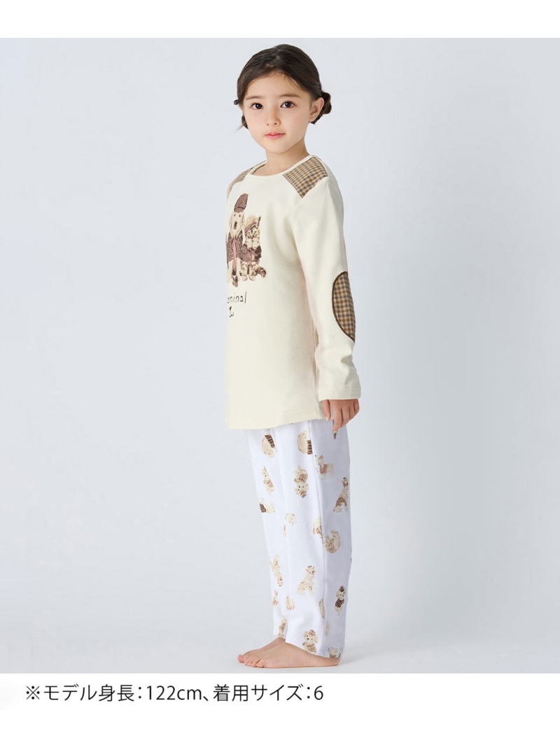 楽天市場】ワコール キッズ キッズパジャマ【Waninal】ワニナル トップ