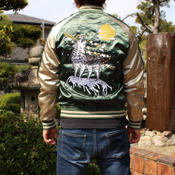 楽天市場】スカジャン【YHSKJ23301-4】スカジャン メンズ 和柄刺繍