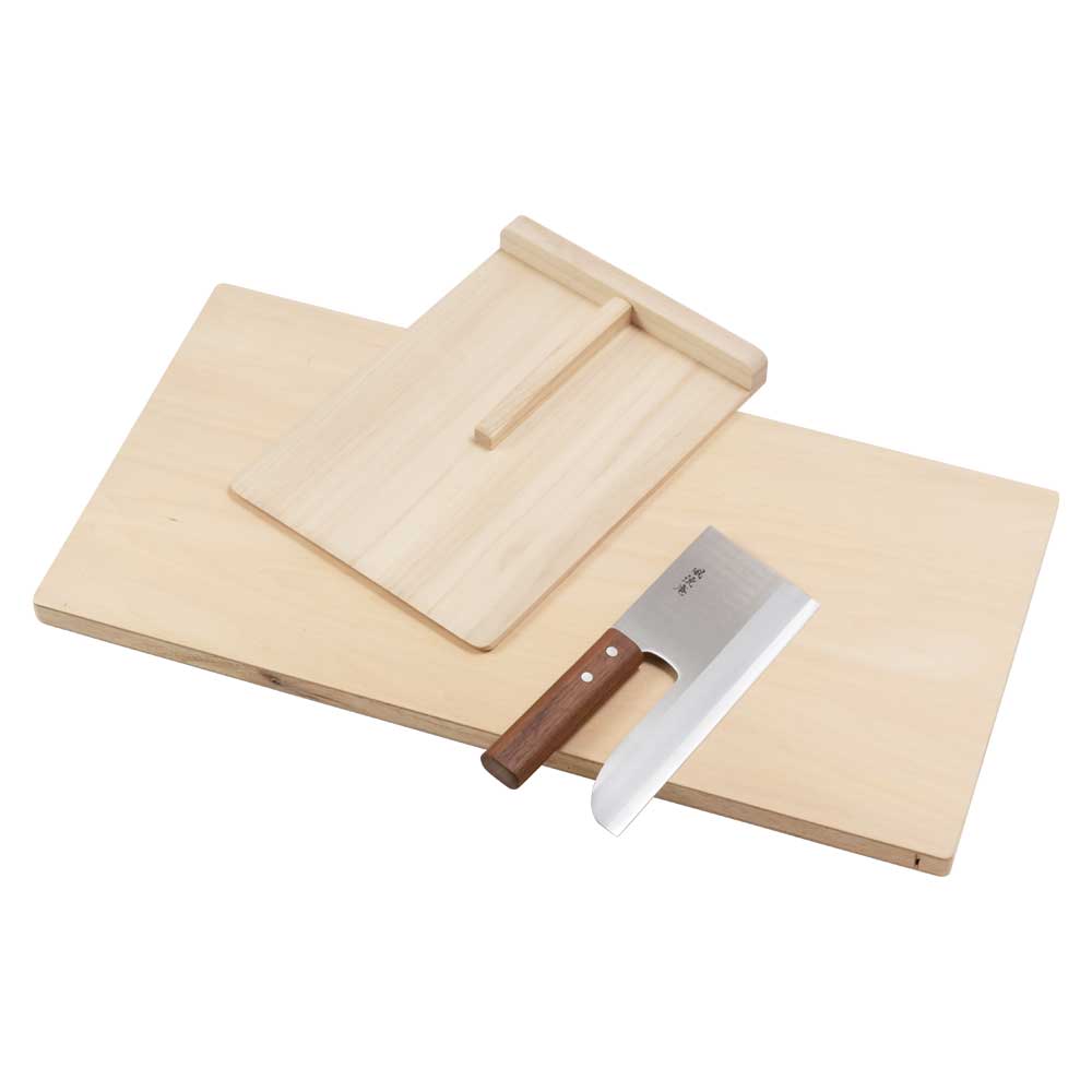 楽天市場】手打ちそば・うどん 手作りセット 麺切り包丁・こま板