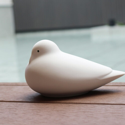 楽天市場】インテリア オブジェ 鳥 バード ホワイト 白 おしゃれ ハト