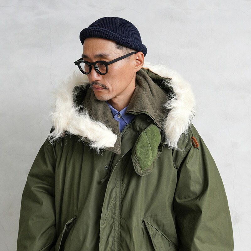 楽天市場】☆実物 新品 デッドストック 米軍 M-65用フード アクリル