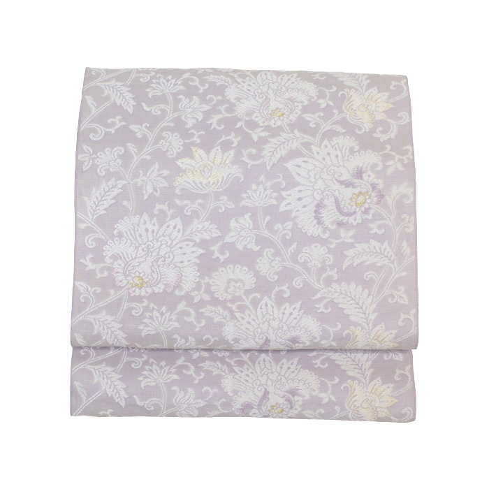 楽天市場】名古屋帯 白系 九寸帯 01 ＜お仕立て込み＞ 日本製 送料無料