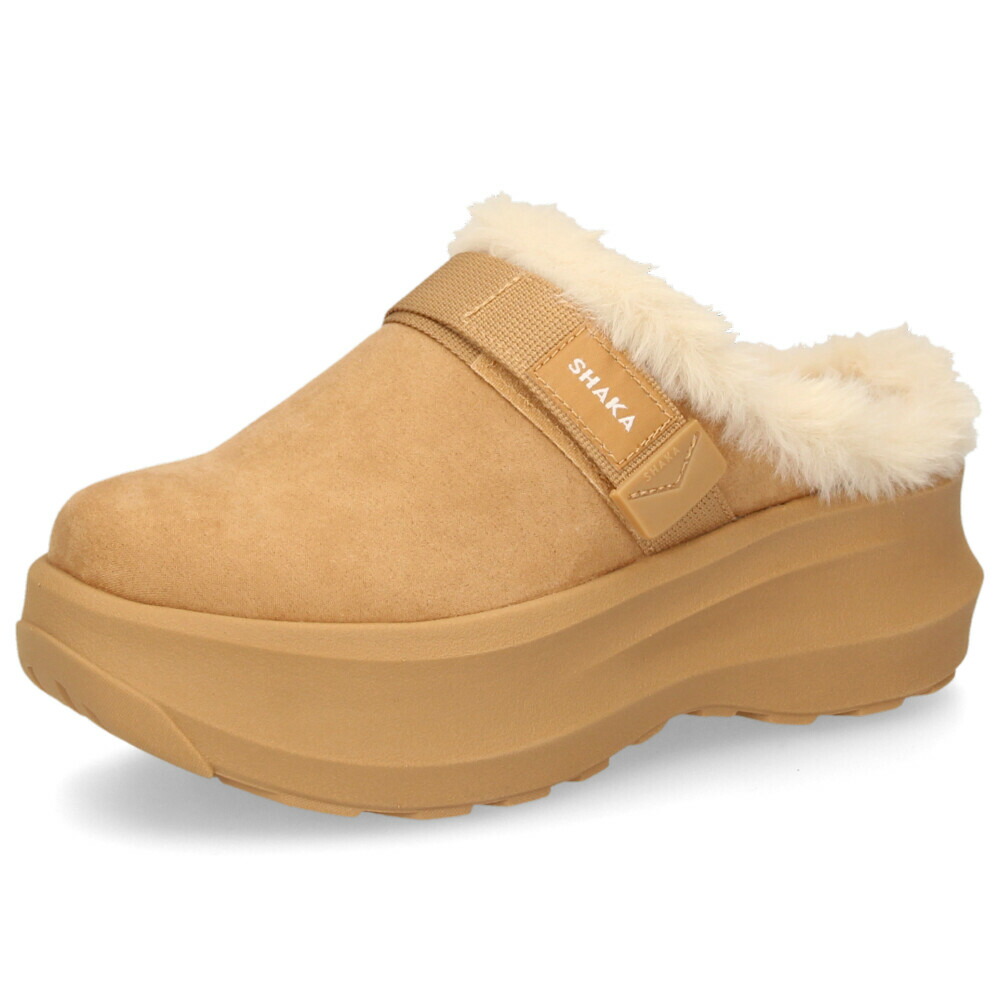 楽天市場】シャカ サボ サンダル レディース 黒 厚底 スナッグ ボア