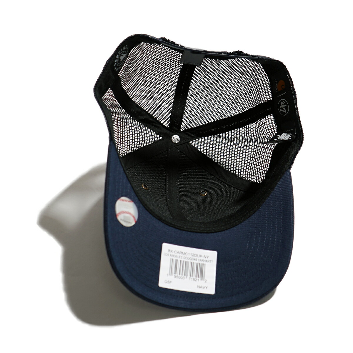 海外限定モデル】 ドジャース 47brand× Carhart キャップ 47ブランド
