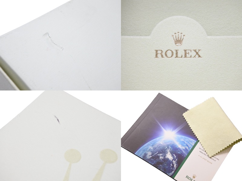 楽天市場】ROLEX ロレックス 新型 箱 保存箱 空箱 外箱 内箱 グリーン