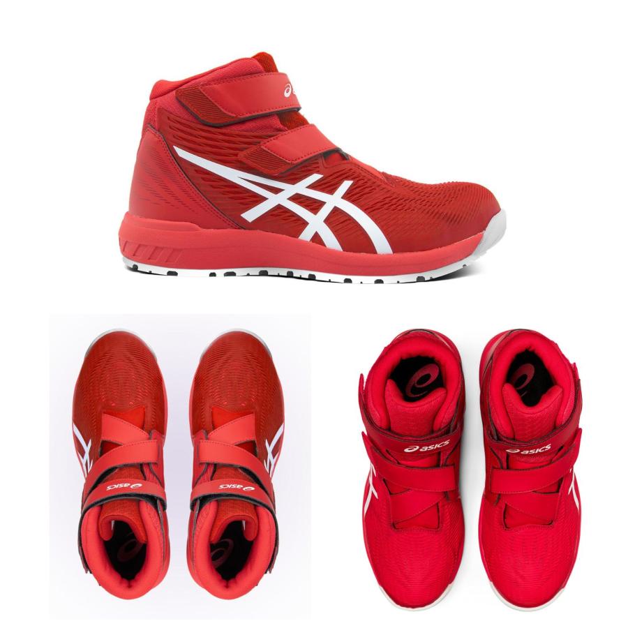 楽天市場】アシックス 安全靴 CP120-600 クラシックレッド×ホワイト