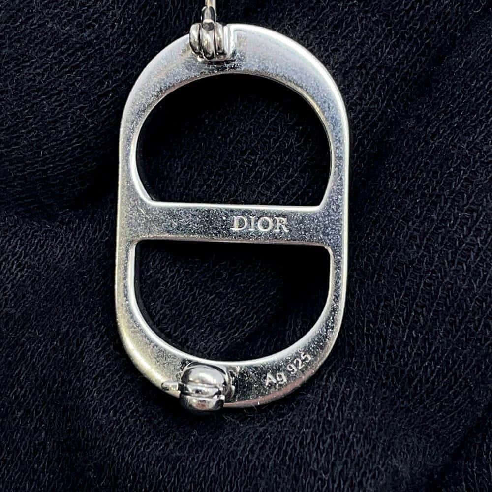 楽天市場】ディオール ブローチ CD Icon ホワイトクリスタル SV925