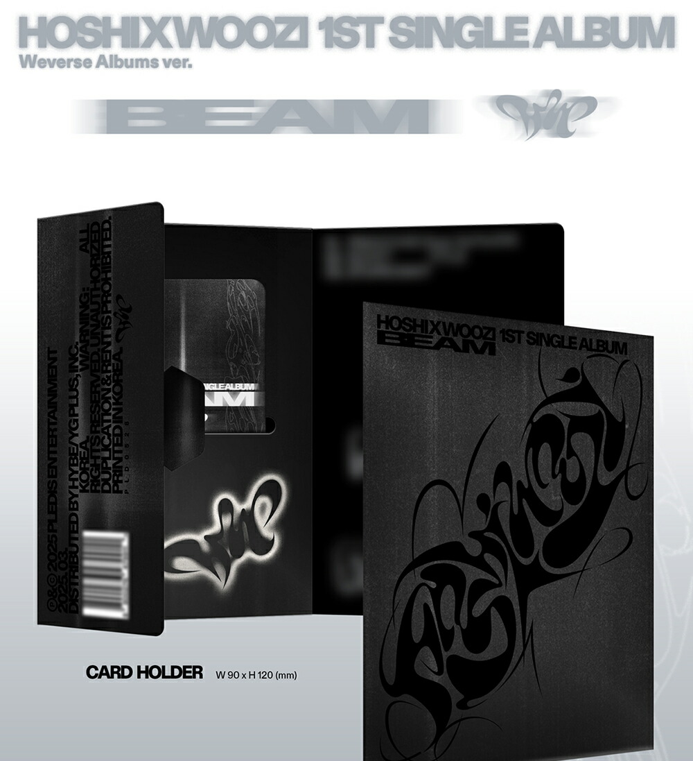 楽天市場】HOSHI X WOOZI (SEVENTEEN) - BEAM / 1st Single Album