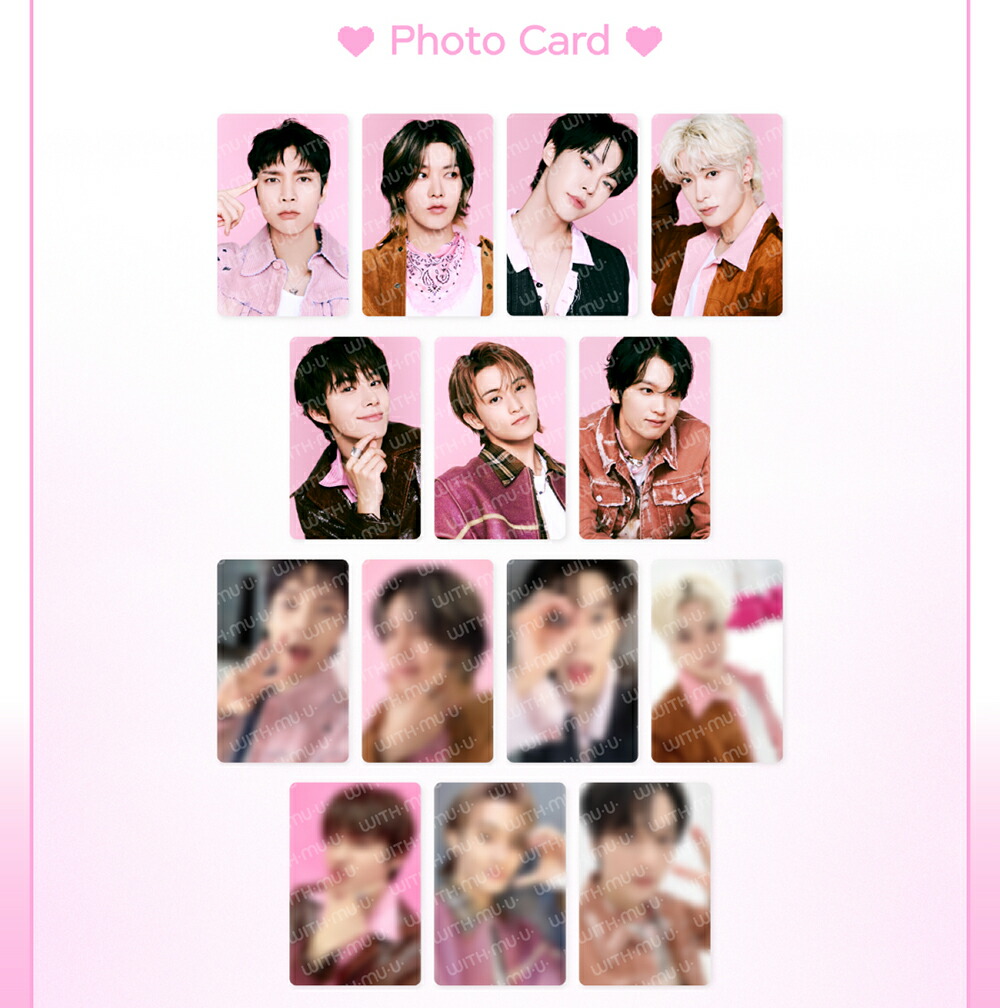 楽天市場】NCT 127 - FORTUNE SCRATCH CARD SET (NCT 127 Ver