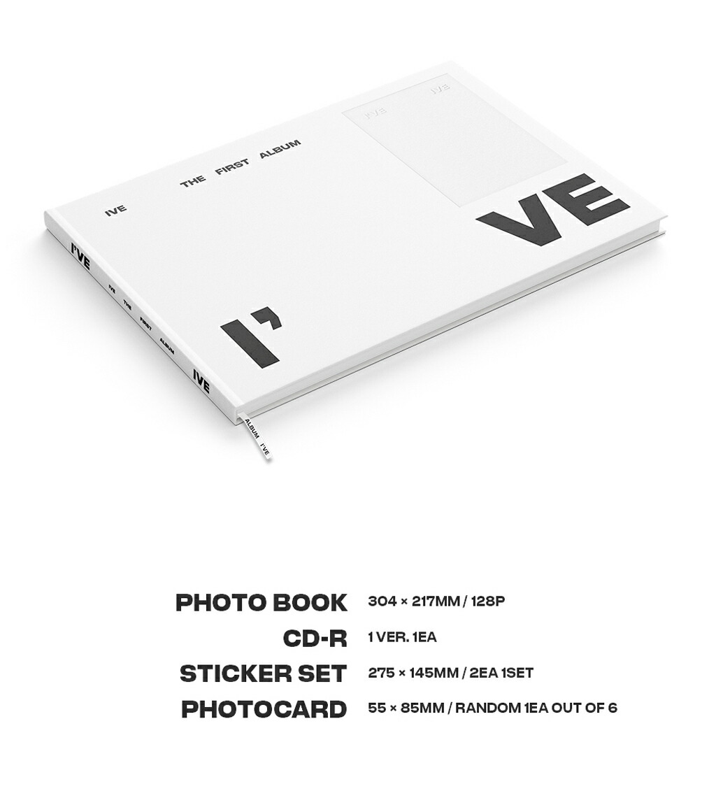 楽天市場】IVE アイヴ - I've IVE / 1ST FULL ALBUM 1集 正規アルバム