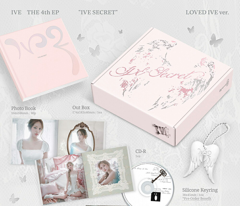 楽天市場】IVE アイヴ IVE - IVE SECRET / 4TH EP ALBUM (LOVED IVE