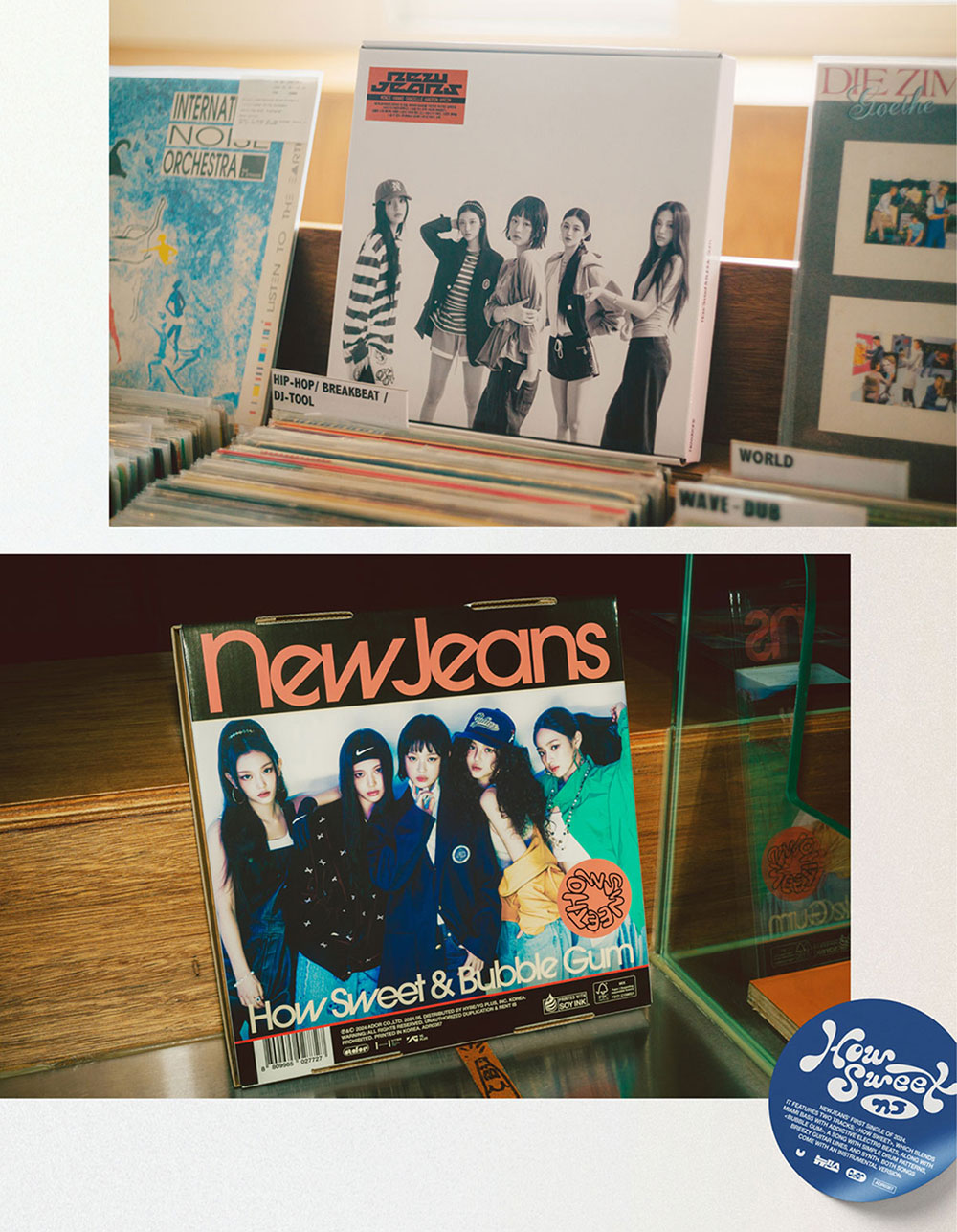 楽天市場】NewJeans - How Sweet / DOUBLE SINGLE ALBUM / Standard