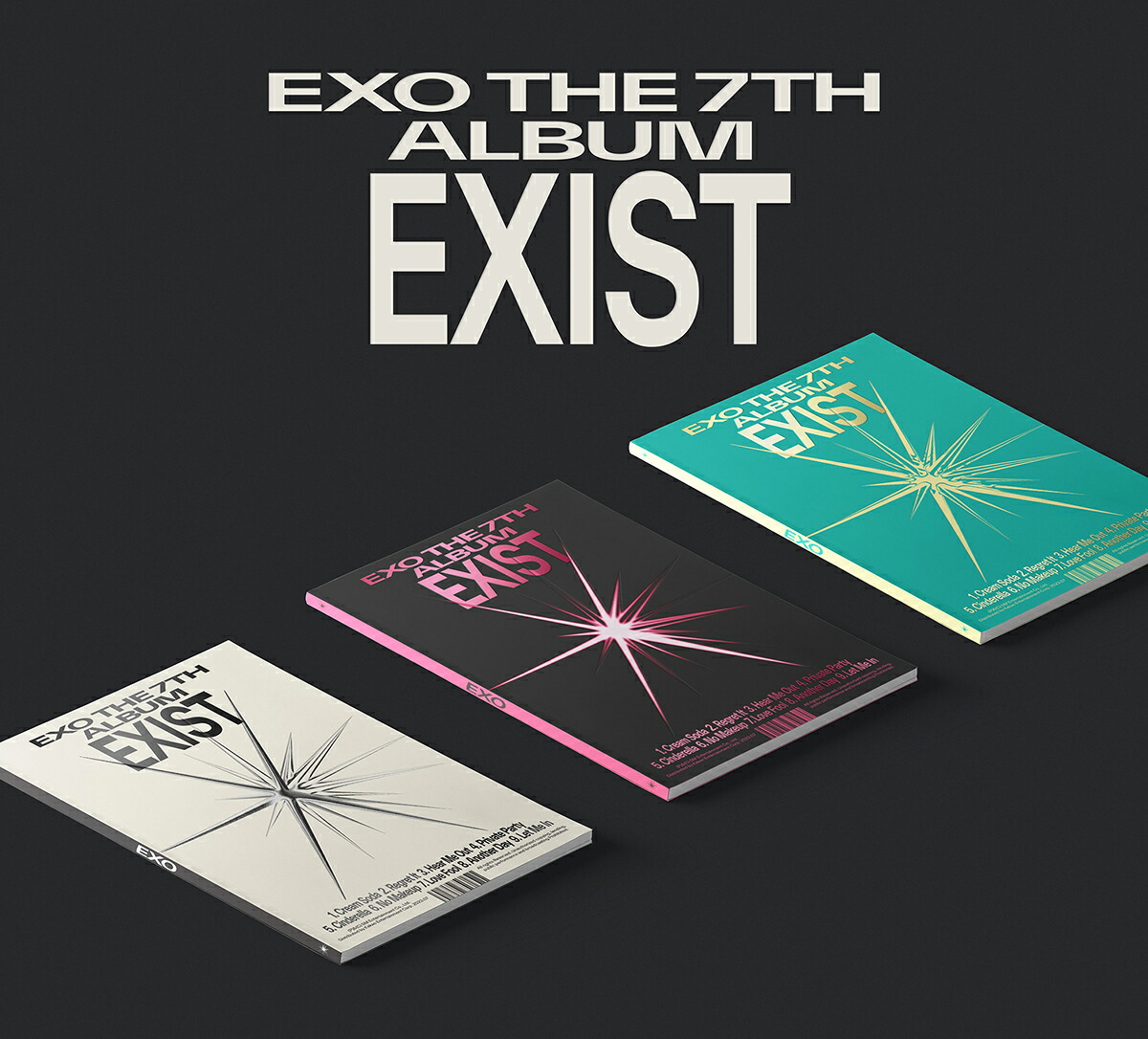 楽天市場】EXO エクソ EXIST / 7TH FULL ALBUM (Photo Book Ver.) 3種