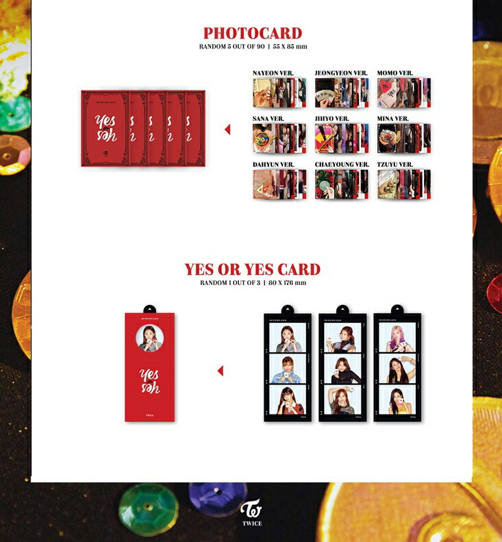 楽天市場】TWICE トゥワイス YES or YES 6集 ミニアルバム 6th MINI