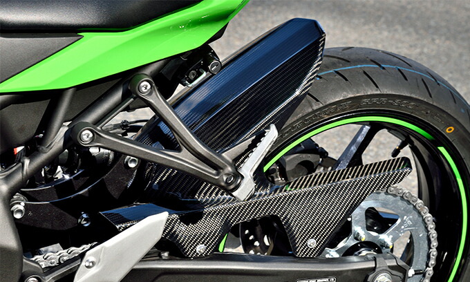 楽天市場】NinjaZX-25R/ZX-4Rリアフェンダー/綾織カーボンマジカル
