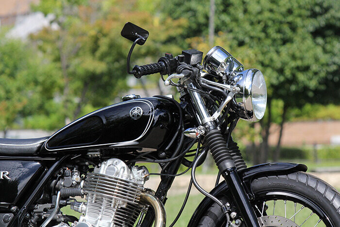 楽天市場】GOODS グッズ パイプライトステー SR400 SR500 YAMAHA