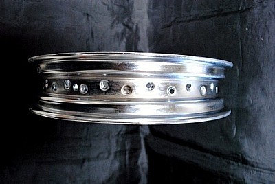 楽天市場】部品屋K&W 16インチ 鉄リム リアホイールキット(ディスク用