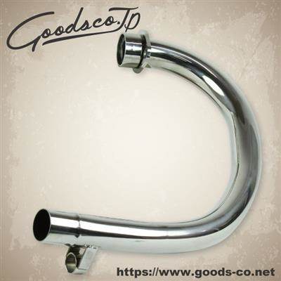 楽天市場】GOODS グッズ ステンレス手曲げエキゾーストパイプ SR400