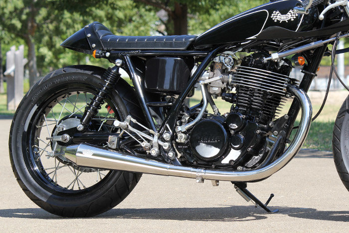 楽天市場】GOODS グッズ ステンレス手曲げエキゾーストパイプ SR400