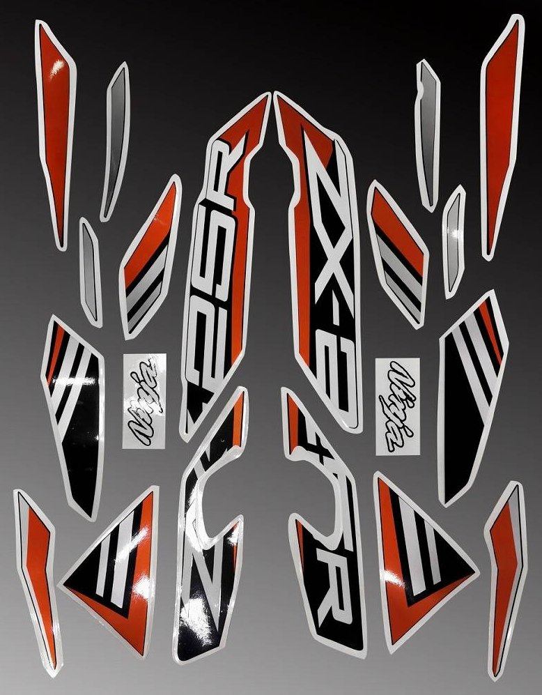 楽天市場】K's-STYLE ケイズスタイル デカールキット DK3 Ninja ZX-25R