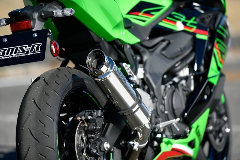 楽天市場】BEAMS ビームス R-EVO2 スリップオンマフラー 政府認証 ZX