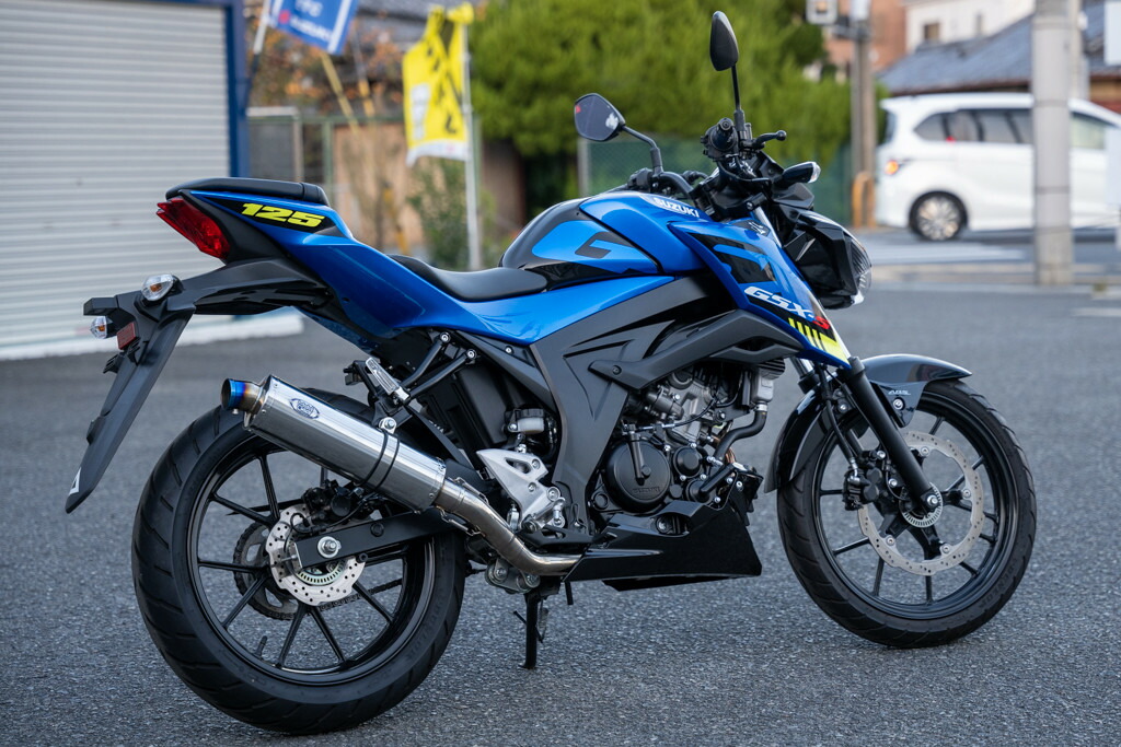 楽天市場】METAL GEAR メタルギア スポーツマフラー GSX-R125 GSX-S125