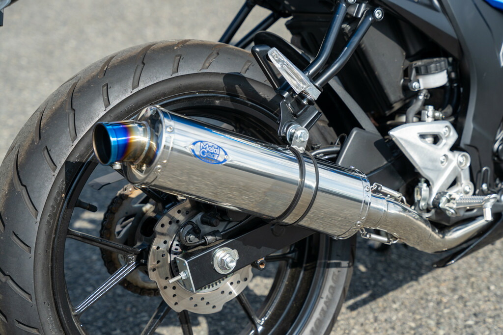 楽天市場】METAL GEAR メタルギア スポーツマフラー GSX-R125 GSX-S125