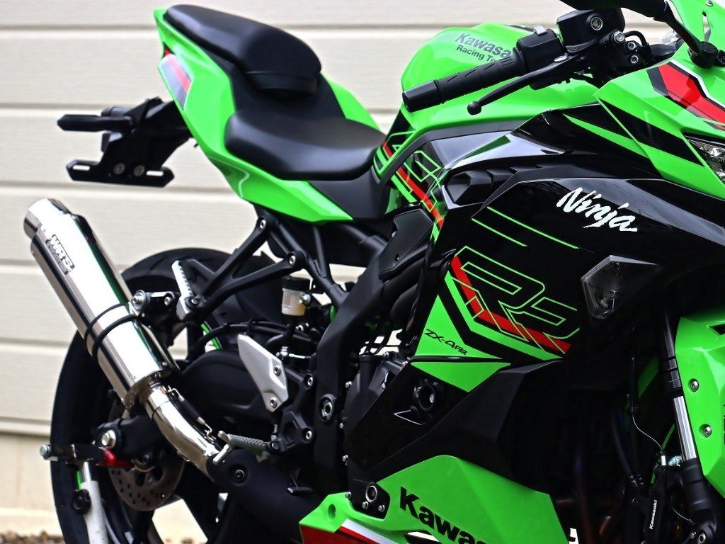 楽天市場】WR'S ダブルアールズ ラウンド(真円)サイレンサー ZX-4R SE