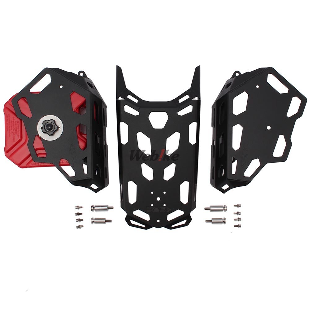 楽天市場】SRC エスアールシー リアキャリアオイルタンクセット