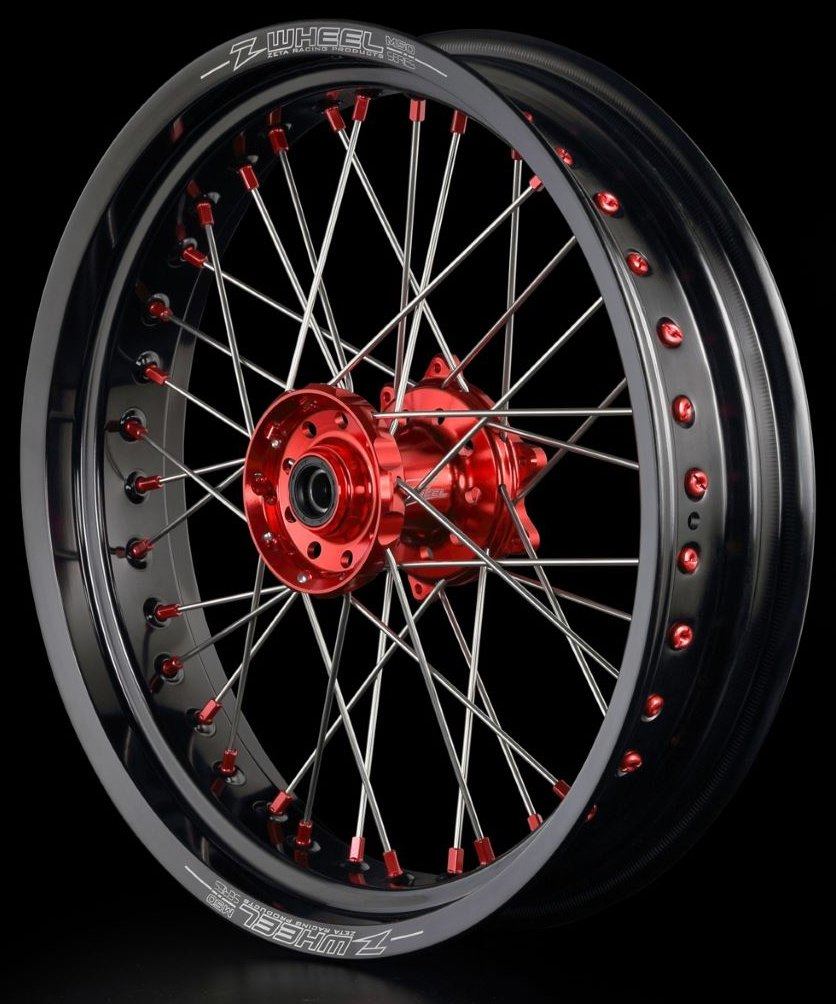 楽天市場】Z-WHEEL ズィーウィール AR1モタードホイールキット