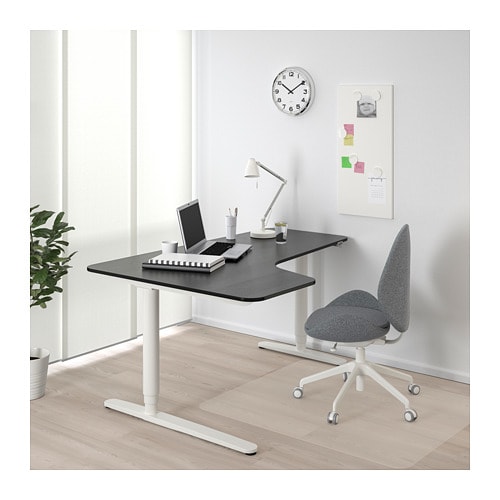 楽天市場】[IKEA/イケア/通販]BEKANT ベカント コーナーデスク 左 電動