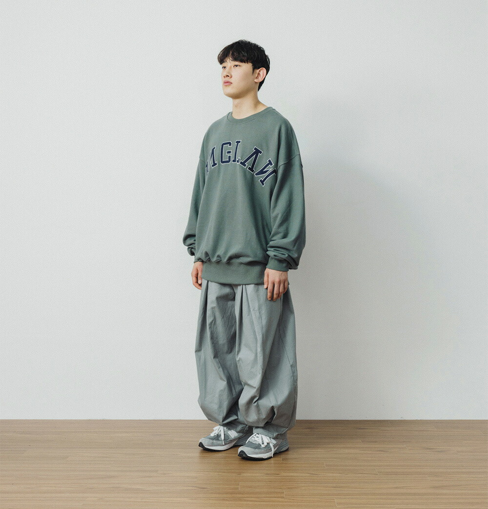 楽天市場】ANGLAN アングラン Applique Big Logo Sweat Shirt 送料無料