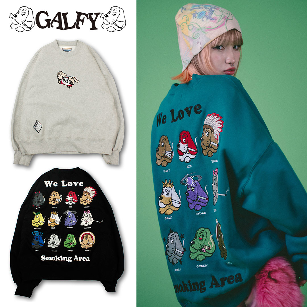 楽天市場】GALFY ガルフィー ヤニラバーズトレーナー あす楽対応 送料