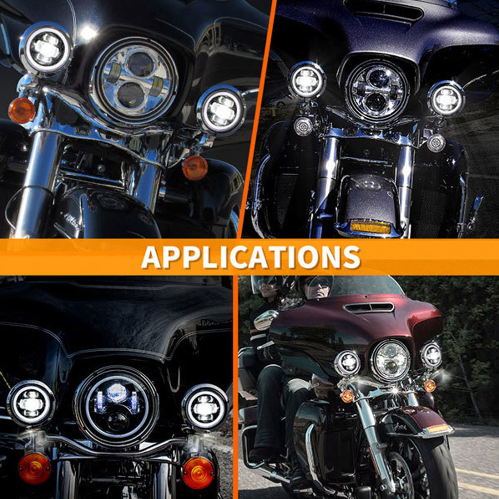 楽天市場】新発売!! ハーレー ダビッドソン 4.5インチ LED