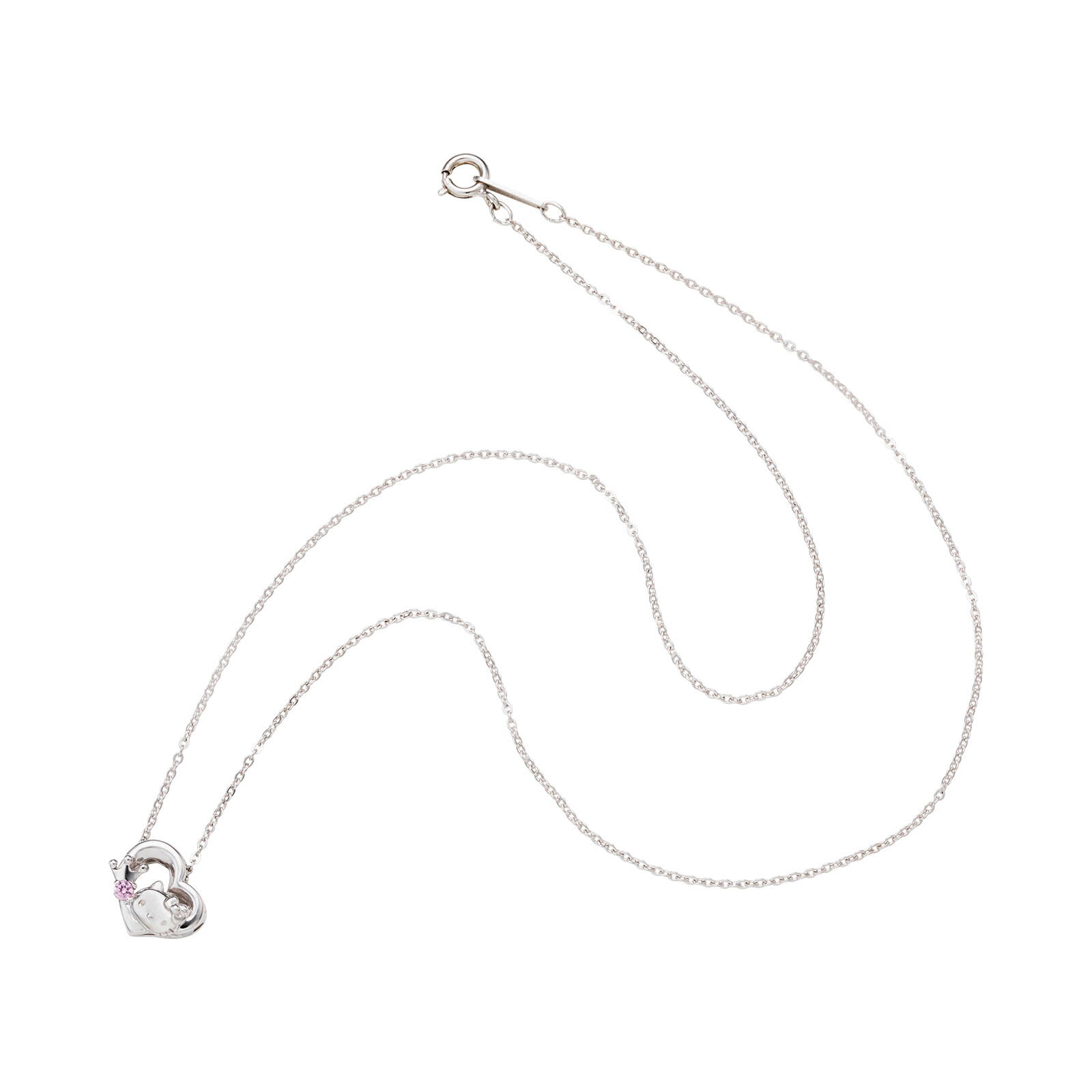 楽天市場】ハローキティ ネックレス 45周年 記念アクセサリー キティ