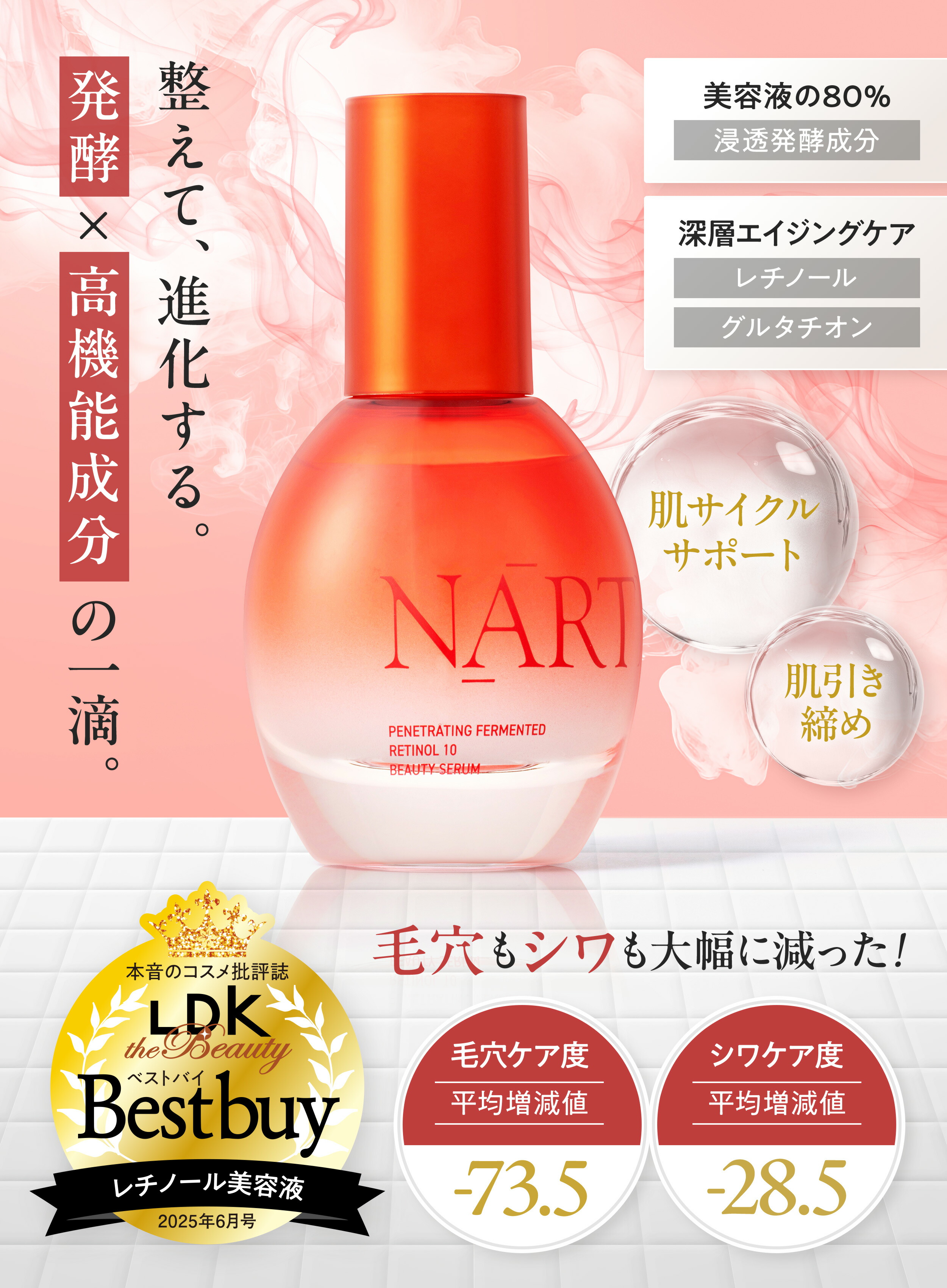 楽天市場】＼初回定期999円！／NARTH公式LDKベストバイ取得！ 導入発酵