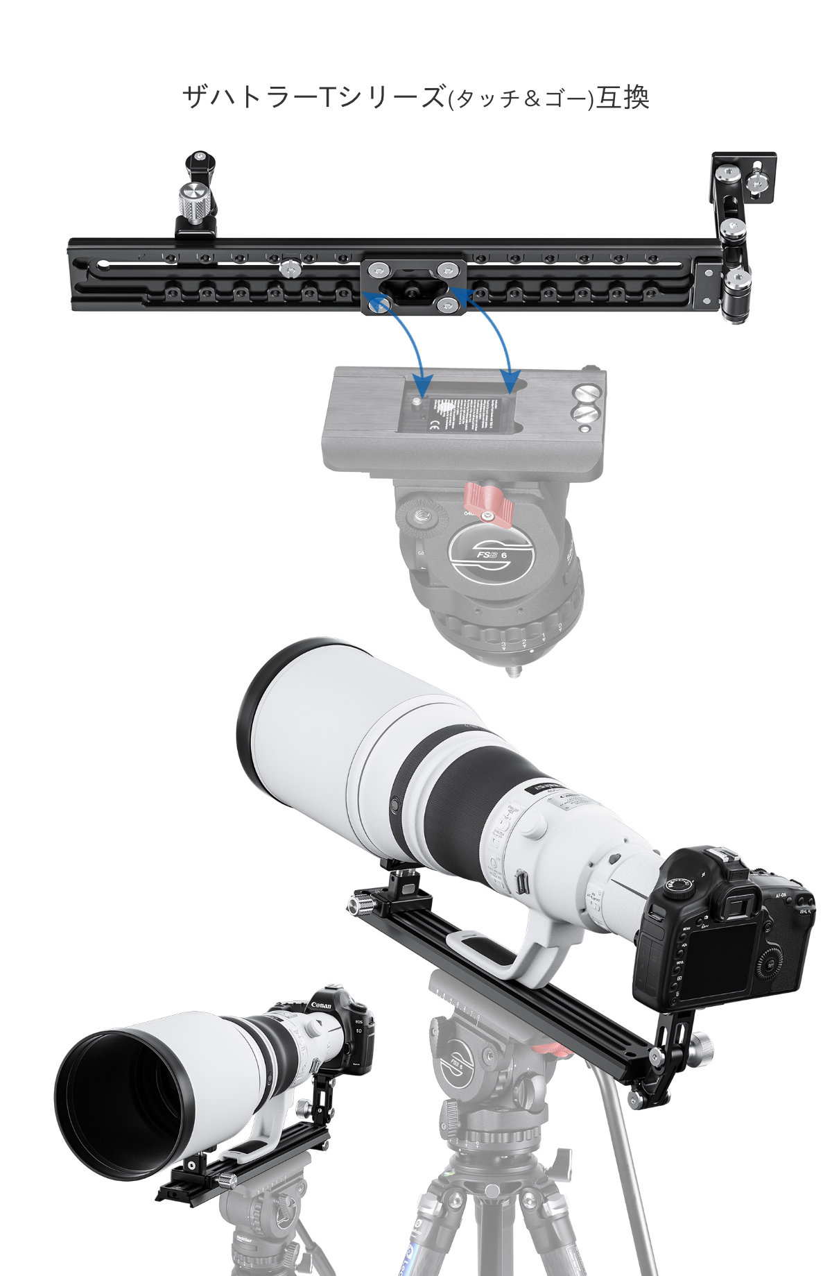 楽天市場】Leofoto(レオフォト) VR-380KIT レンズサポート