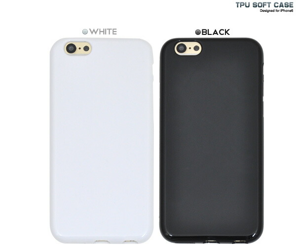 楽天市場】【送料無料】iPhone 6 iPhone6S 用ソフトケース（ブラック
